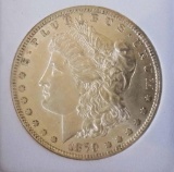 Morgan Silver Dollar 1879-P Frosty UNC Slabbed Premium Better Date Dollar