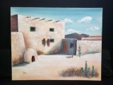 Beautiful Southwestern Painting Says Teresa 40 x 50 in