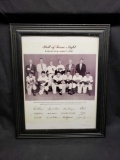 Hall of Fame Night Kansas City June 7, 1957. Ty Cobb, Frank Baker, Sam Crawford & More Framed Print