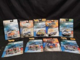 Hot Wheels Nascar Buses, Blimps, Helicopter & Cars & Truck