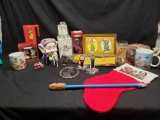 Disney Collection of Dopey & Snow White, Cups, Mugs, Wallet Set. Ornaments, Watches & More
