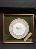 Crown Staffordshire 1968 Olympics Mexico City Commemorative Plate.