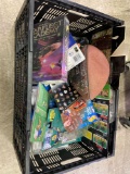 Crate of Hot Wheels Model Cars Dollars Football Figurines