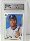 1991 Upper Deck Bernie Williams Rookie PGC Mint 9