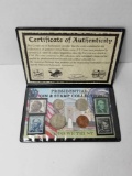 Presidential Coin and Stamp Collection American Heritage Mint