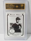 1989 Mark McGwire Modesto As Alumni All Star Grading 10