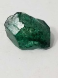 98.91 Ct Natural Green Rough Emerald GGL Cert Huge