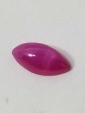 0.42 Ct Natural Pink Marquise Cut Star Sapphire GGL Cert