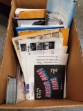 Box of Harley Davidson Models Papers Books Model Info Tiffany Richardson