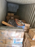 Container 7+ pallets of mostly new overstock product electronics various