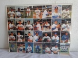 1991 Los Angeles Dodgers Mothers Cookies Uncut Sheet