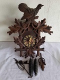 Vintage German Made Wood Coo Coo Clock