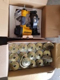 Bostitch Industrial Coil Roofing Nailer with Nails