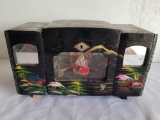 Vintage Painted Musical Jewelry Box