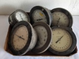 Vintage USG Ashcroft Test Guages 6 Units