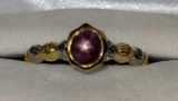 Star Ruby ring hand made designer new Madagascar genine star Ruby 1.5ct