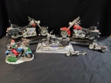 Harley Davidson Motorcycle Displays. FLSTS Heritage Springer and more