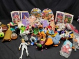 Mixed lot of toys Potato head Spiderman pogs XMen pogs McDonald's Beanies and more
