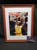 LA Lakers 11 x 14 in photo Autographed Says Anthony Davis with COA