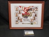 Cleveland Team MVP Mini poster 8 1/2 ... 1. Autographed Says Lebron James with COA