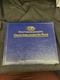1st Commemorative Sheets From around the world