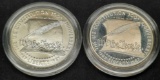 1987 $1 Proof United States Constitution & Uncirculated Silver United States Constitution Dollars