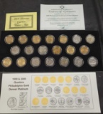 1999 & 2000 Quarters Philadelphia Gold and Denver Platinum