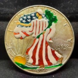 2000 American Silver Eagle Hologram 1 Ounce Silver Round. Gem Brilliant Uncirculated