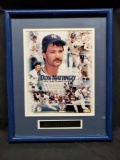 NY Yankee Captain Don Mattingly Framed pic 12 x 15 in Superstar Collector plaque Mark McGwire pkg 11