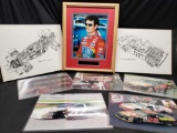 Framed photo Jeff Gordon 13 x 16 Yardley-BRM P160.F1 Mick Hills Boss Capri V8 and more photos