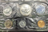 Proof set 90% silver 1963 sealed in mint plastic franklin