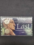 Washington silver quarter 1964 last quarter set
