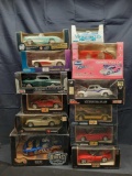 Lot of Die Cast Cars, Classic, Race, Corvettes, Maisto, Durago, etc