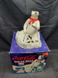 Coca-Cola Polar Bear Operating Coin Bank