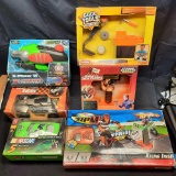 Lot of Brand New Toys, Tools Tools, Race Cars, Hot Wheels Race Timer, Small Soldiers, Squirt Gun