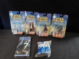 Star wars Action Figures DVDs Burger king toy Jango Fett Zam Wessell