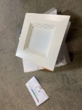 Square 16.5W LED Can light conversion kit
