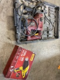Chicago electric hammer drill damaged liquid leaking from battery comes with Wagner Fernell 500 heat