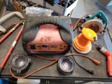 Car Buffer wagon Power Dome untested Makita Circular saw Compressor and more