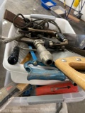 Bins of tools