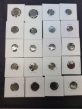 Lot of 20 old vintage coins