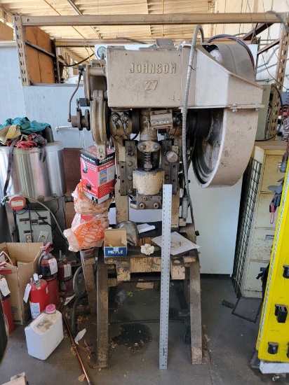 Johnson 27 Giant Punch Press