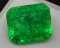 Sea Green Emerald 7.18ct square cut Gemstone