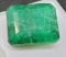 18.69ct Emerald Huge stone minded Deep forest green Emerald cut