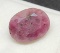 5.77ct Dark purple Ruby oval cut Gemstone