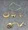 Deco jewelry lot rings and bracelet