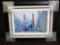 Alexander Chen Central Park S and Center Drive Seriolithograph color on paper. Signed w COA