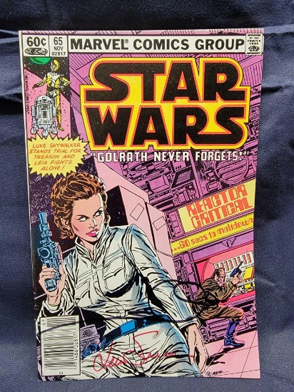 Marvel Comics Star Wars Issue 65 Signed Louis & Walter Simonson