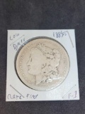 Morgan silver dollar 1884-s low ball rare date original 90% silver collector coin