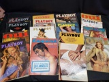 1970s Esquire Playboy Oui and Penthouse magazines